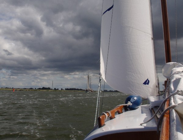 auf der Peene Richtung Wolgast - Foto: Stefan Schneider